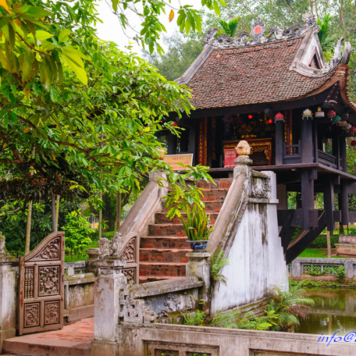 Hanoi, Vietnam | The One Pillar Pagoda